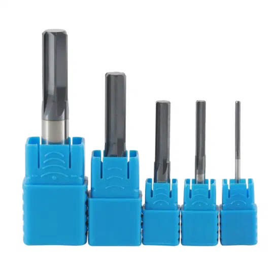Solid Carbide HRC55 Right Cutting Reamer Stainless Steel Tapered Reamer